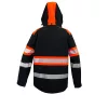 Urgent 931 kapucnis softshell bélelt kabát