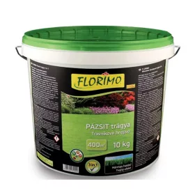   FLORIMO műtrágya Gyep 3 az 1ben hatás - növekedés, zöldítés és moha gátlás -10kg